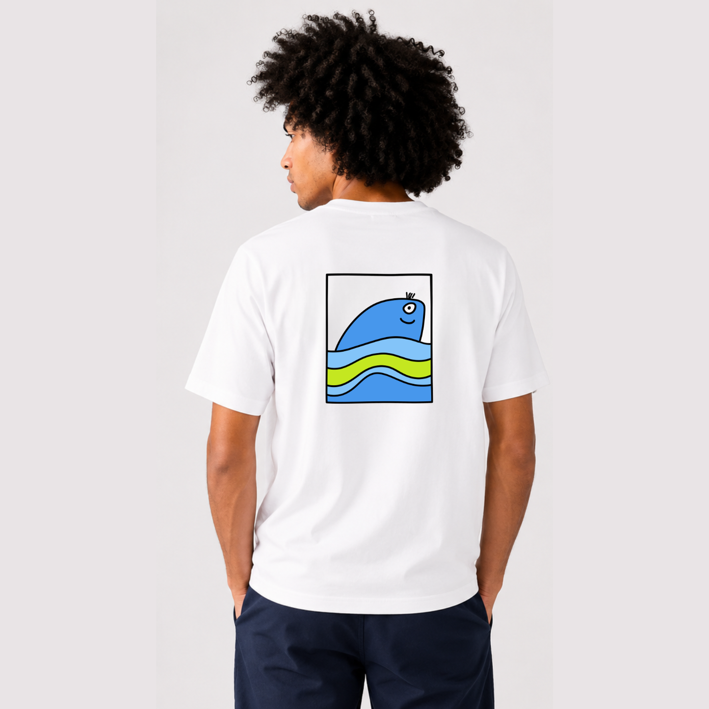 Blue Whale Graphic Tee