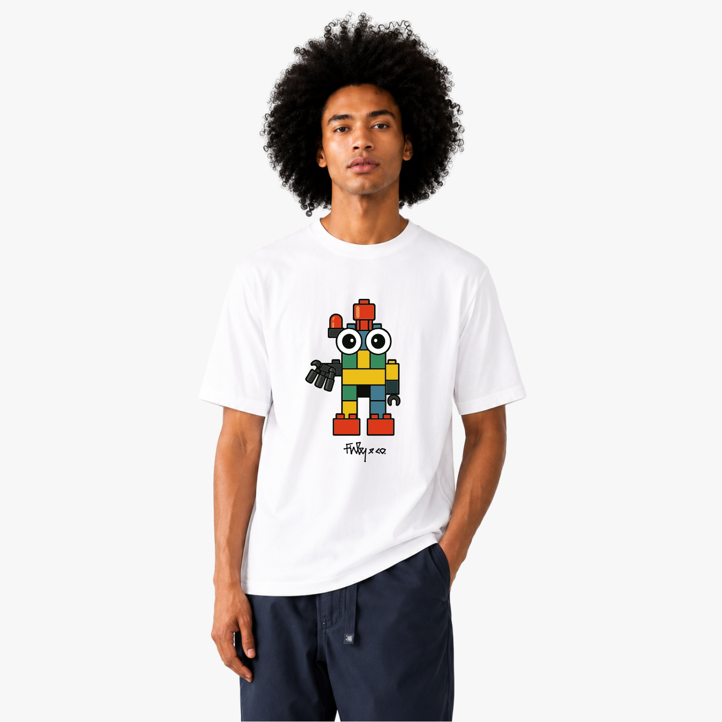 Brick Bot Tee