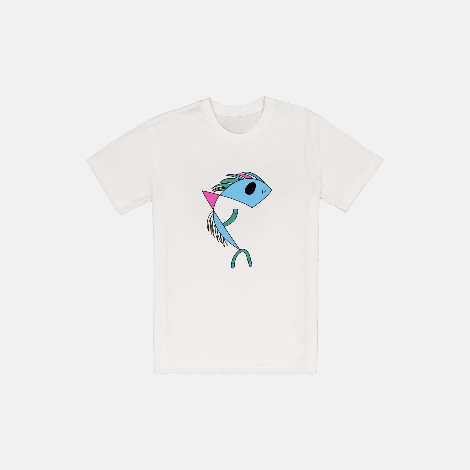 ​Finley & Co. | Fish Man Graphic | Wearable Art. Imagined by our son, worn by everyone. 100% Cotton tee.