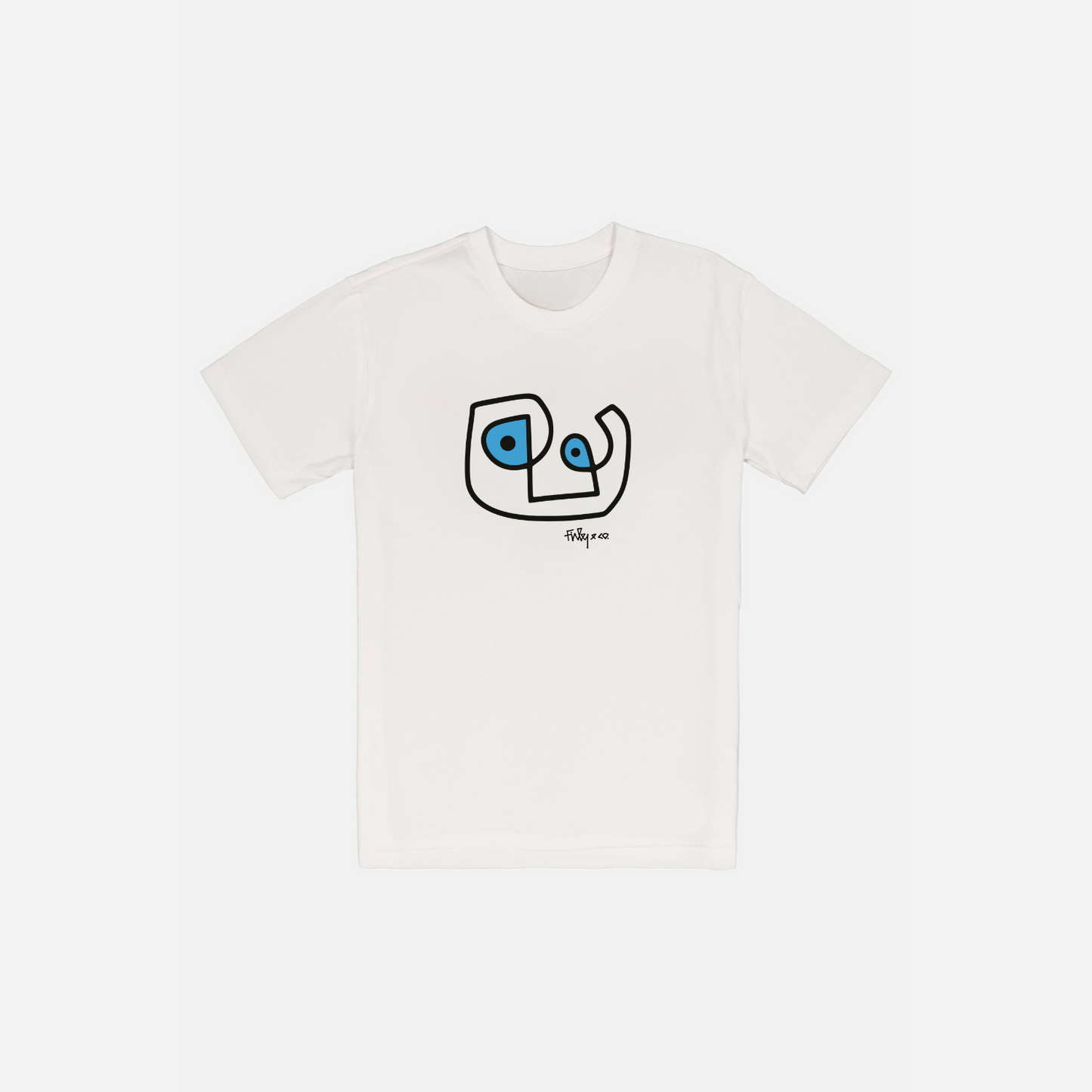 Finley & Co - Blue Eyes Graphic Tee  100% cotton