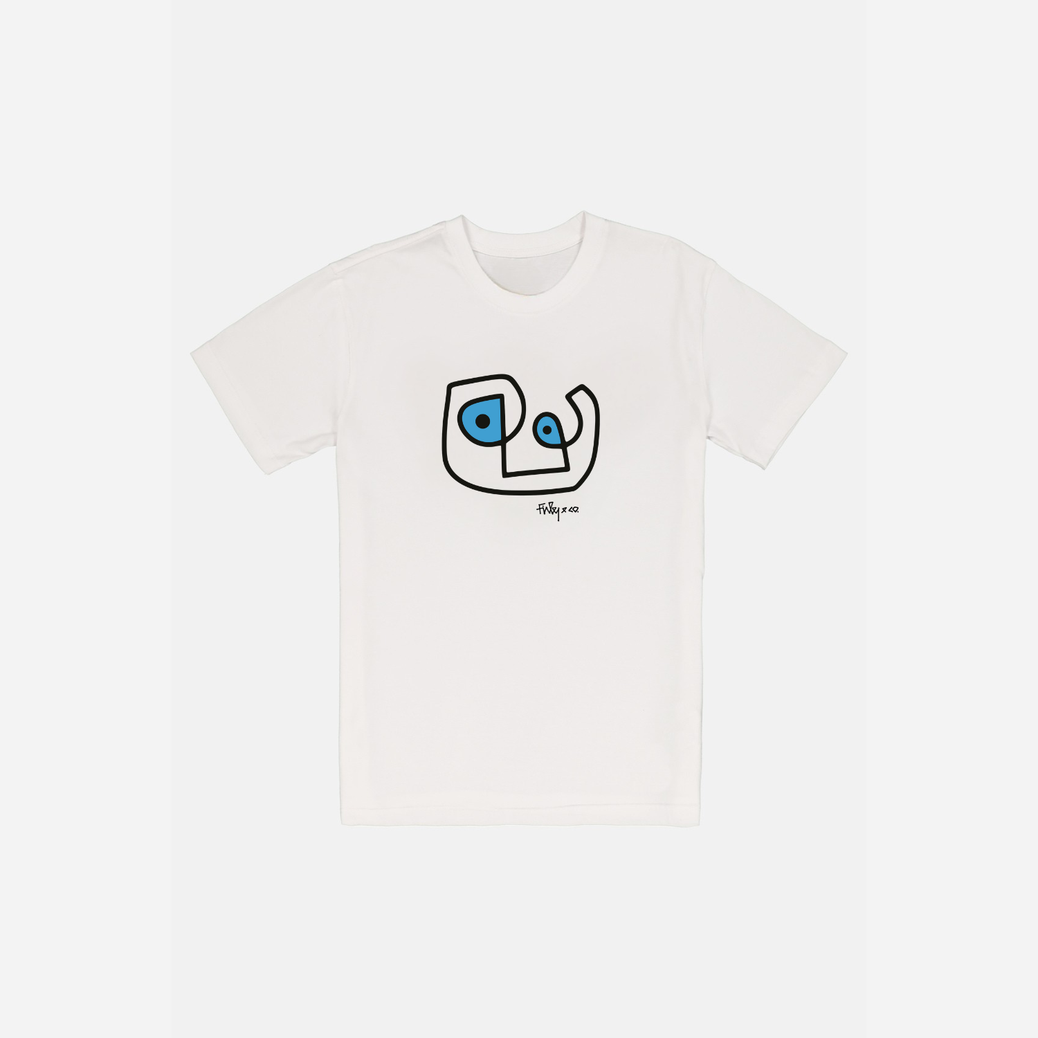 Finley & Co - Blue Eyes Graphic Tee  100% cotton