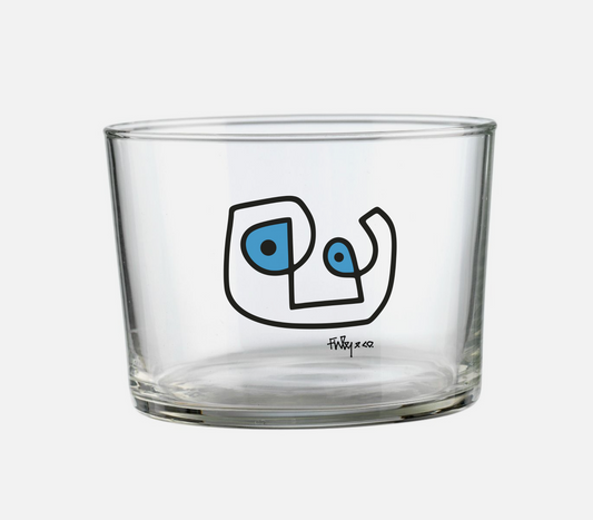 Blue Eyes Mini Glass
